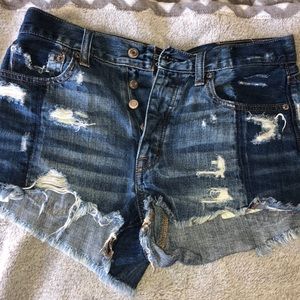 American Eagle vintage high rise festival shorts